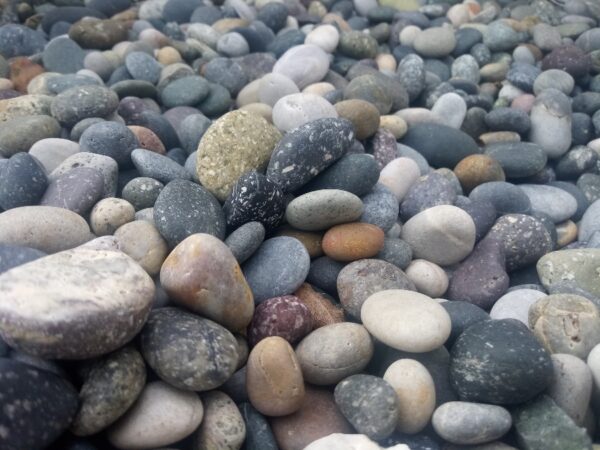 Multicolor Beach Pebble Small (1-2 inches)