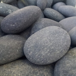 Gray Beach Pebble Large (4-6 inches)